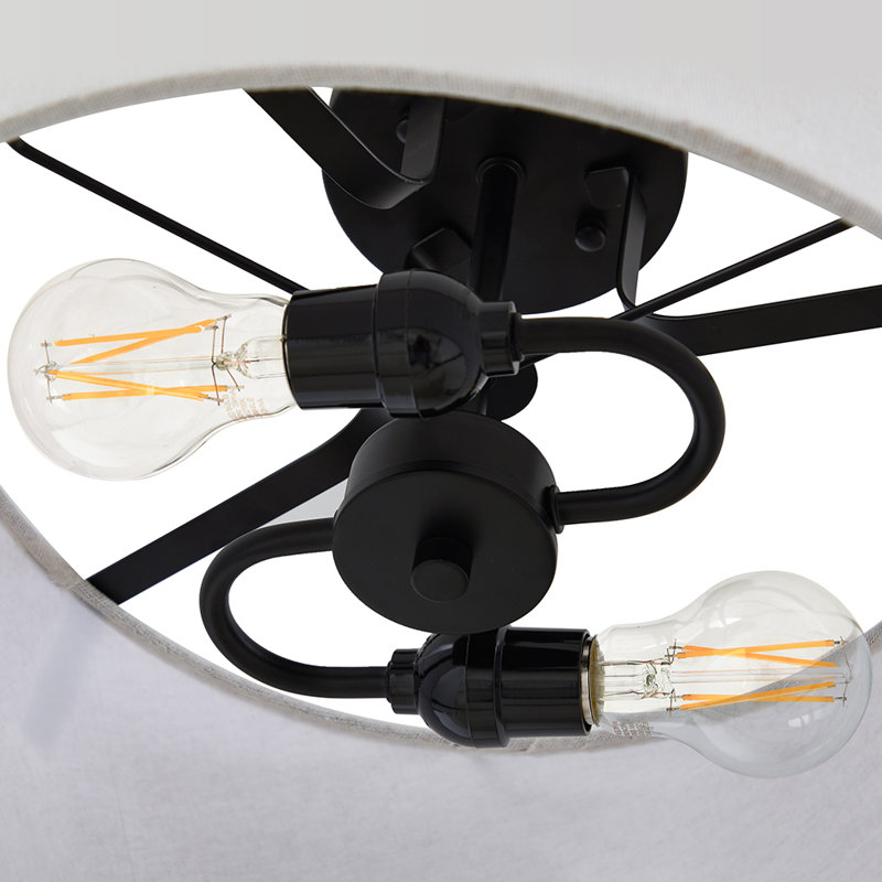 Semi-Recessed Minimalist Flush Mount