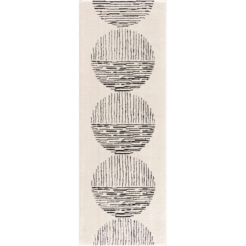 Jaileah Geometric Indoor Rug, Runner 2'8" x 7'3"