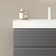 36" Integrated Rectangular Undermount Acrylic Basin Without Drain And Faucet, White