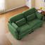 Canapé modulaire compact en chenille vert pour la maison Compression Modern
