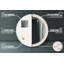 Huldar Glass Flat Wall Mirror