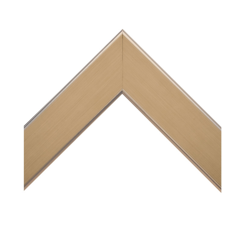 Miroir Meade, Bronze champagne, 32 po x 48 po