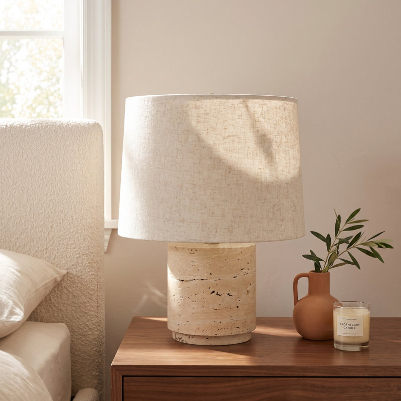 Coretta Yazmen Lamp, Beige