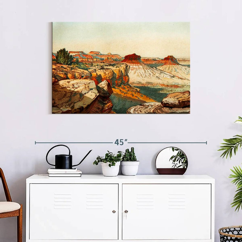Alvord étonnant paysage du Grand Canyon, H 24 po x l 36 po