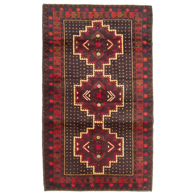 Wyckoff Brown Rug 3'7" x 6'0"