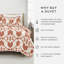 Ensemble de housse de couette Adobe Southwestern-46313422-46313417
