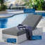 Chaise d'extérieur Modway Convene-1488490027
