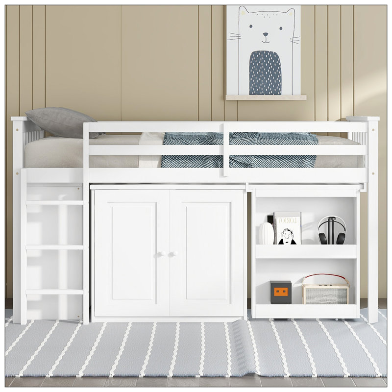 Lit pour chambre à coucher, Blanc