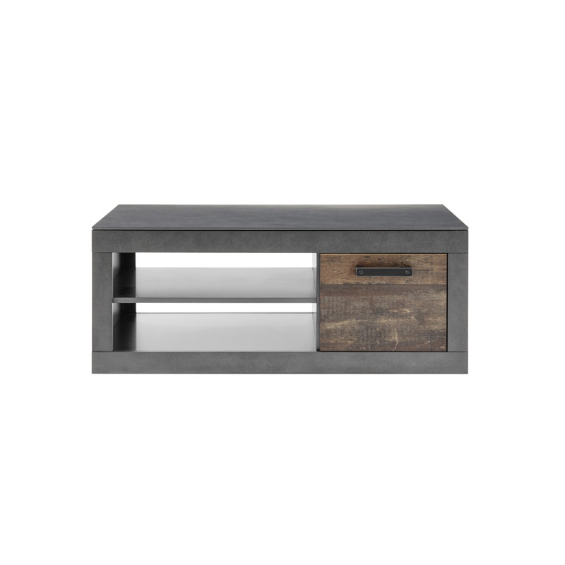 Jenna Block Coffee Table with Storage