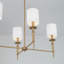 Luminaire suspendu moderne à 6 lumières pour îlot de cuisine Abbie-188181422
