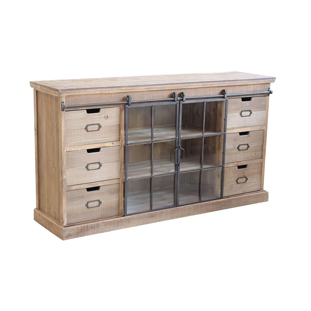 Sideboard Bohao aus Massivholz 147,5 cm