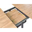 Extendable Metal Base Dining Table