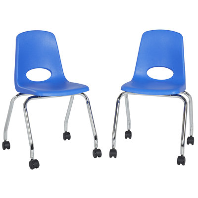 Chaise mobile 18 "avec roulettes
