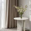 Table basse en marbre naturel blanc, petite table, table de salon, pierre naturelle-555831767