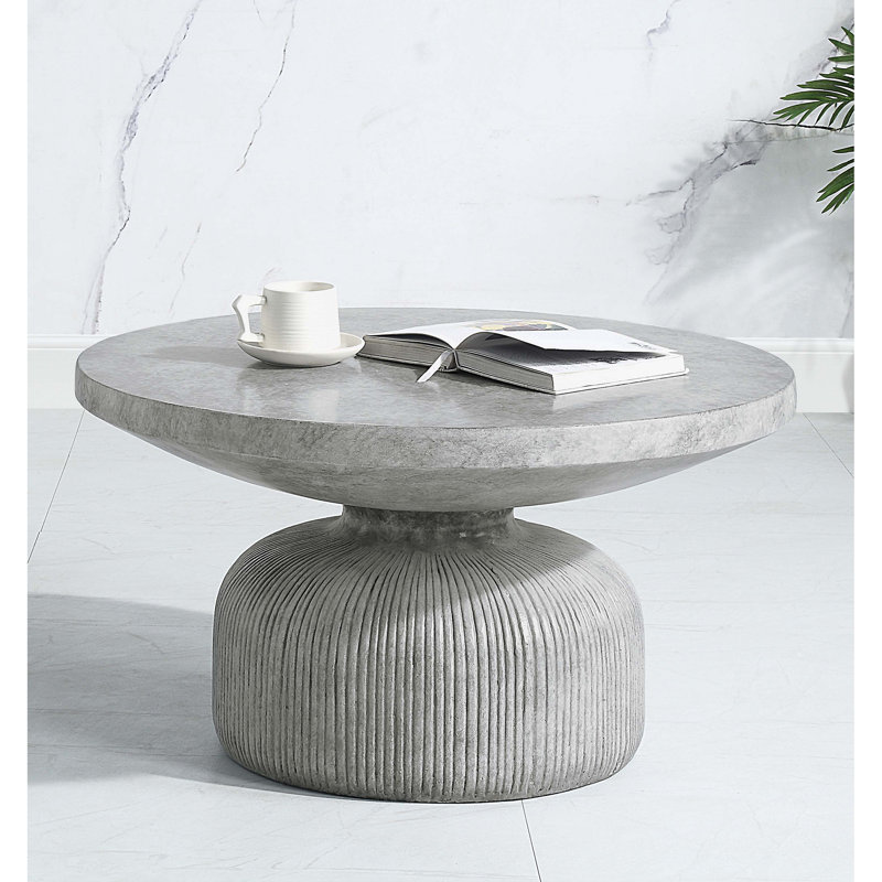 Table basse Laddie, Gris foncé