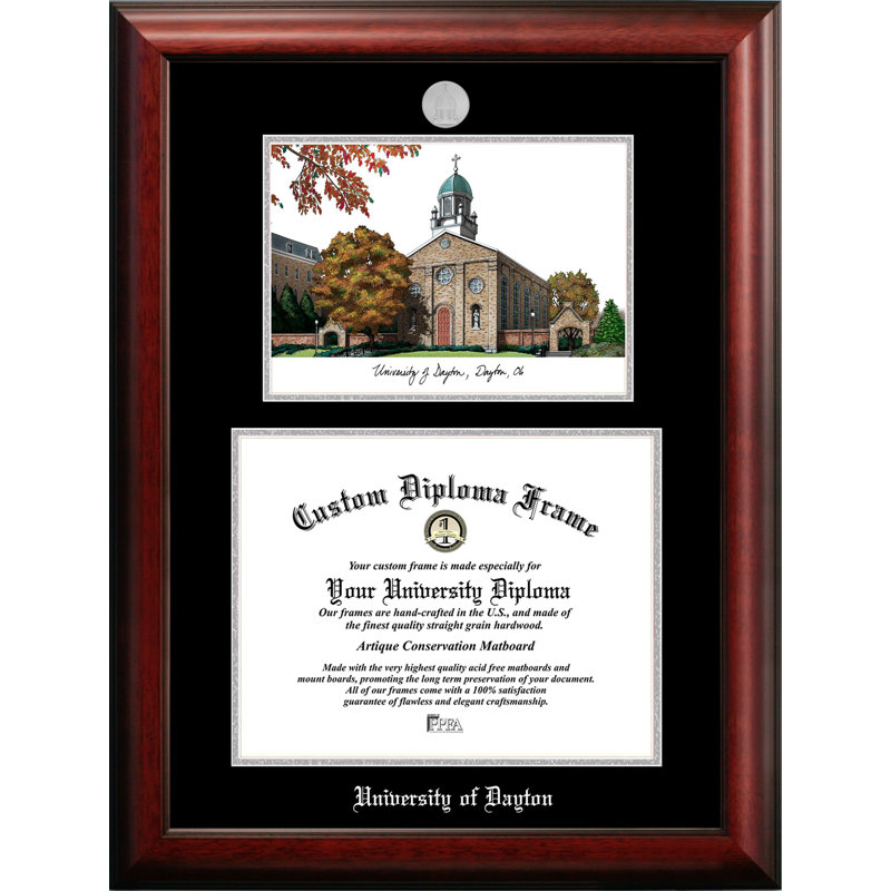 Cadre photo University of Dayton, 11 po x 14 po
