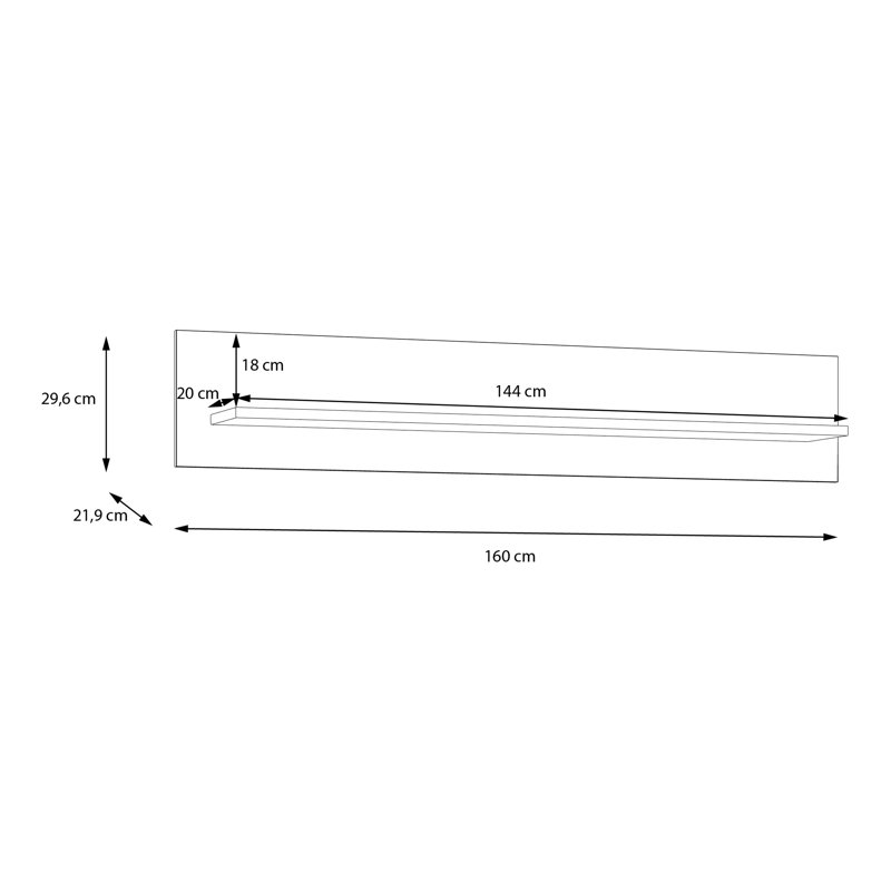 Sarjeet Floating Shelf