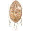 Lampe de table brune 18,5 po Avin