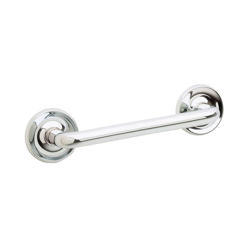 Wall mounted 10" grab bar - polished chrome , Polished Chrome
