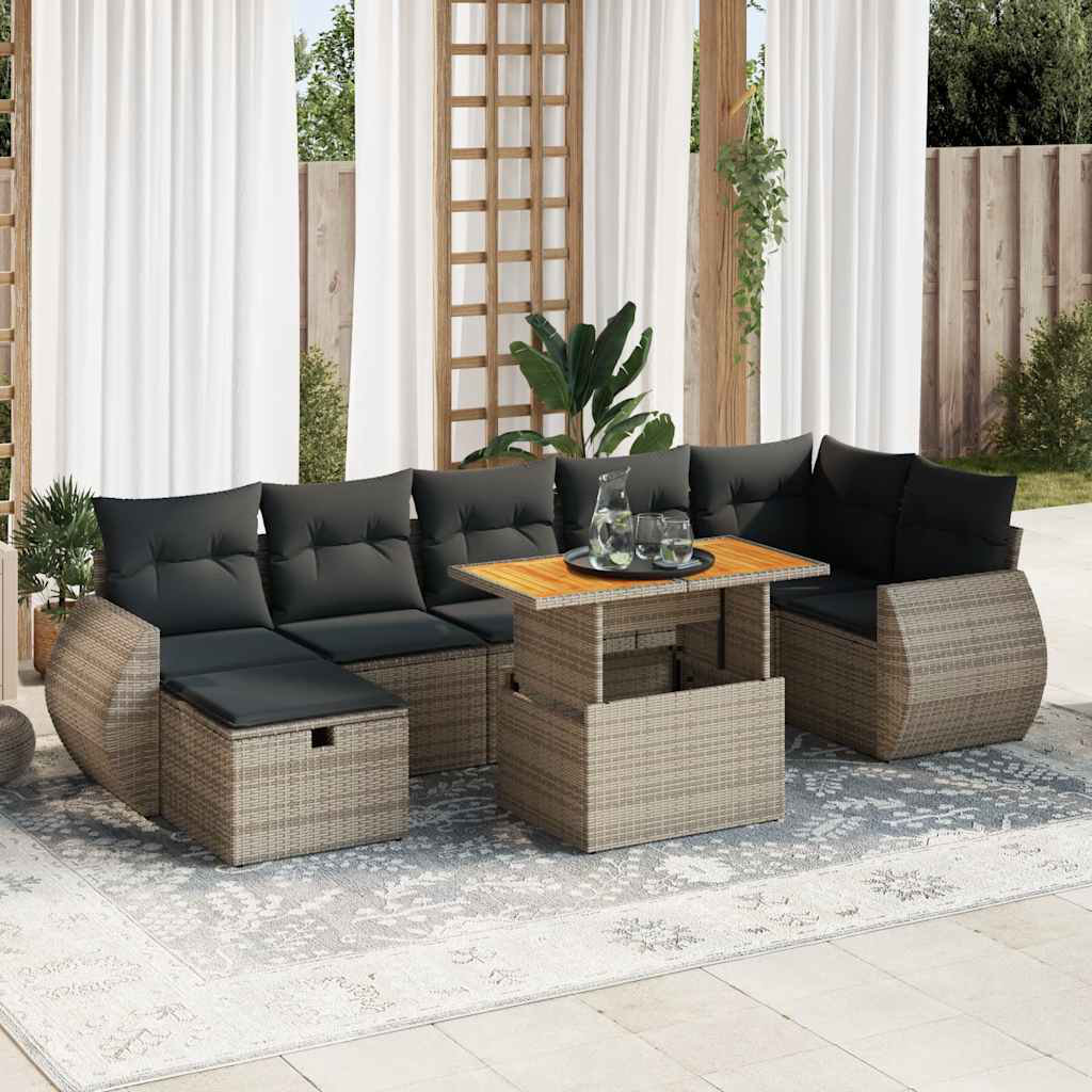 Gartensofa Anqi mit Kissen