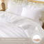 Ensemble de couette Suncomfy Ruffle Seersucker pour lit queen, style shabby chic, blanc, 3 pièces, ambiance romantique champêtre, ultra doux et léger, couette moelleuse toutes saisons-137128701-137128702