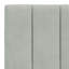 Tête de lit vidaXL velours gris clair Hanko 137 cm-1304748927-1304748914