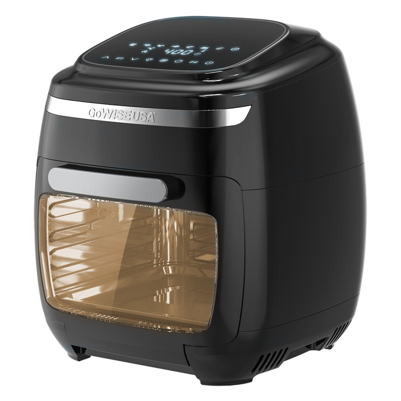 GoWISE USA 11.6 Liter Multi Air Fryer, Black