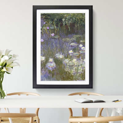 Water Lilies Lily Pond Vol.25 by Claude Monet - Picture Frame Painting