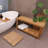 35 in. W Teak Shower Bench