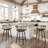 Friedell Solid Wood Swivel Counter & Bar Stool-674090795-673305215-673305210
