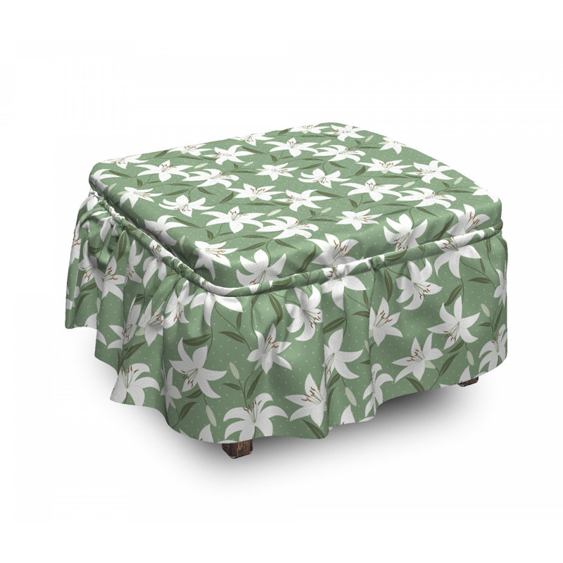 Housse pour bouquet de repose-pieds lilly