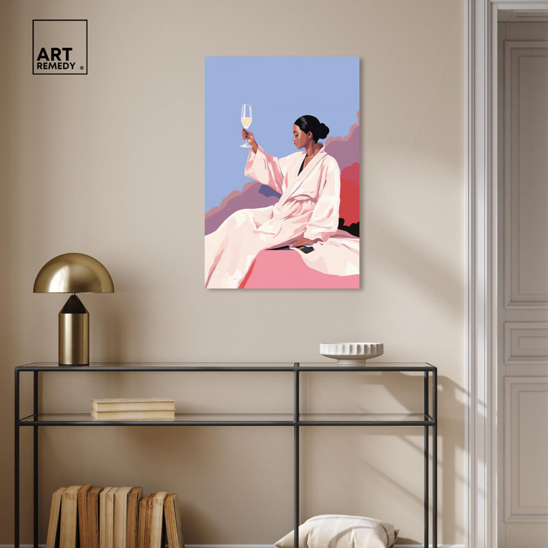 Here's to You Gallery Wrapped Canvas Wall Art in 30" x 20"
