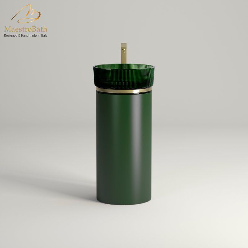 Cavallo 15.7'' W Single Vanity, Green