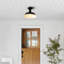 Plafonnier semi-encastré 1 lumière 14 po-1069275280