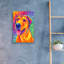 «Colorful Dog» par Rebecca Wang, art mural en verre acrylique-1907125683