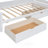 Wooden Daybed with 2 Drawers, All-in-One Cabinet, and Shelf-18418861-18418860