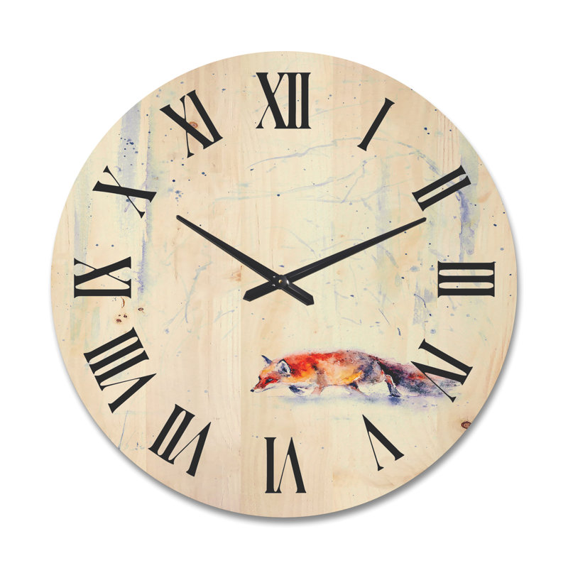 Horloge murale Fox, Très grand