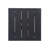 ELLA SQUARE SIDE TABLE, Black
