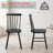 Phaong 17" Wide Mid-Century Modern Windsor Back Wood Modern Dining Chairs-138171742