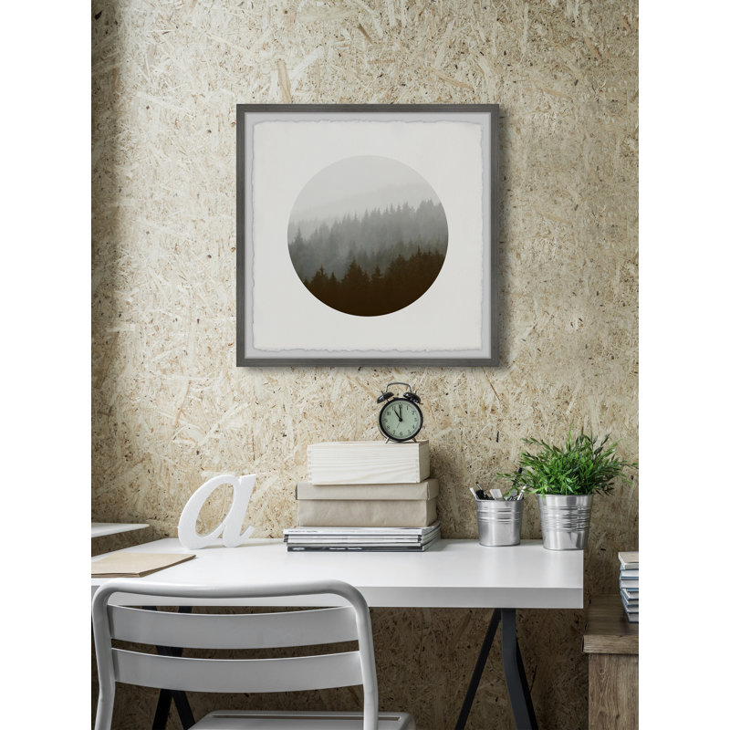 Fog Forest by Marmont Hill - Single Picture Frame Painting, 51cm H x 51cm W x 3.81cm D