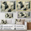 Fragmented Luxury Geometric Marble Mosaic - Art mural abstrait en marbre-855562555-855562554-855562534