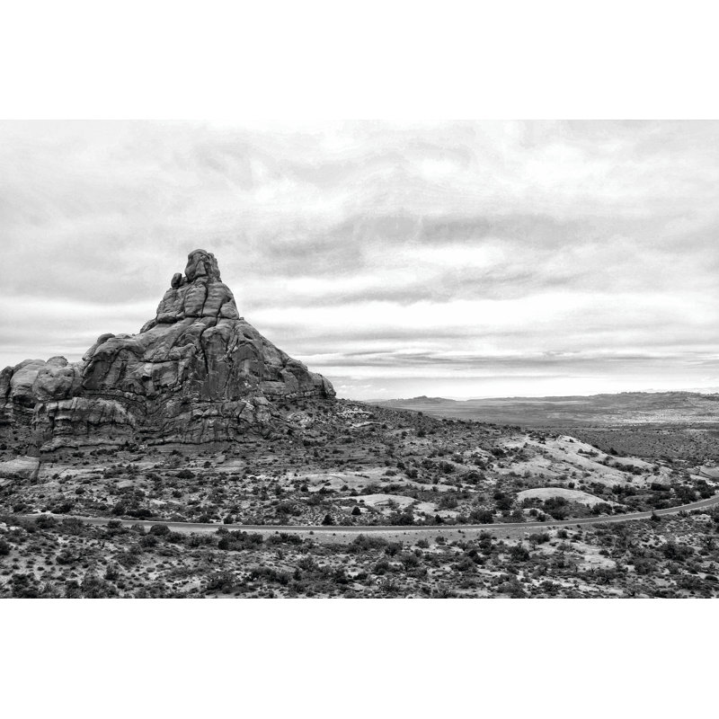 Desert Arches II 1 Piece Wrapped Canvas Wall Art, 30cm H x 46cm W x 3.8cm D