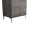 Meuble-lavabo sur pied simple 23,62 po avec plateau en résine Ternisha