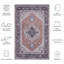 Tapis bleu marine Isai-1277177685