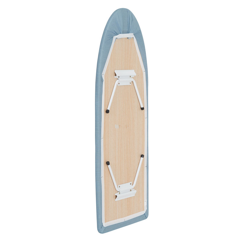 Planche à repasser pliable avec housse en coton lavable, conception compacte et peu encombrante