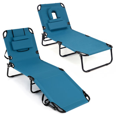 Avaiya Outdoor Metal Chaise Lounge Set
