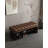 Modern & Contemporary Solid Wood Leather Upholstered Shoe Storage Bench-971504006