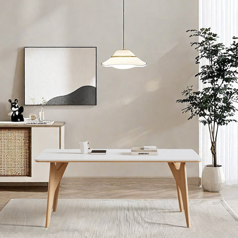 Table de salle à manger Damontrae, H 29,5 po x L 62,9 po x l 31,4 po