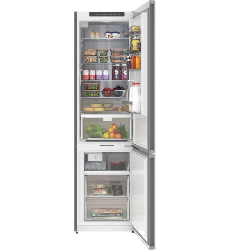 Free-Standing Fridge-Freezer, Stainless Steel