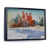 Black Floater Framed